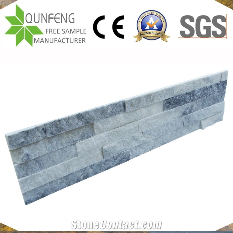 Grey Ledgestone Wall Quartzite Split Face Culture Stone
