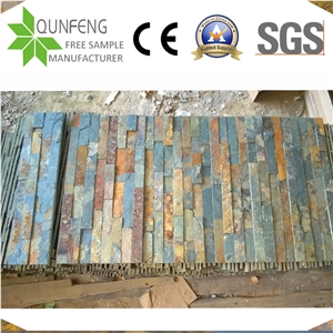 Jiangxi Rusty Slate Wall Cladding Stacked Ledger Stone