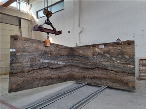 Illusion Grey Marble Slabs Bookmatch