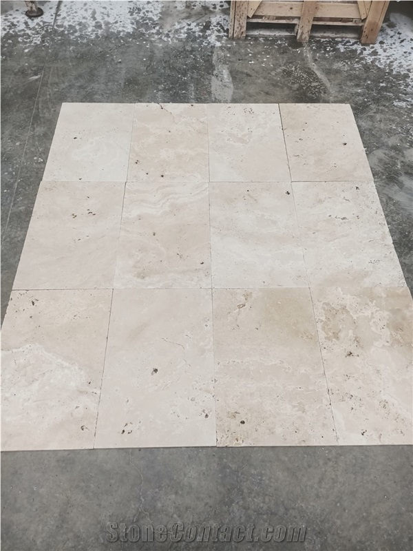 Light Commercial Travertine Tiles