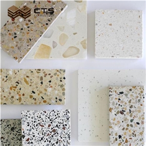 Fancy Color Terrazzo Tiles Interior Floor Artificial Design