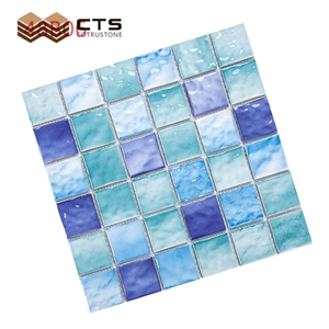 Swimming Pool Mosaic Porcelain Outdoor Floor Crystal Tiles