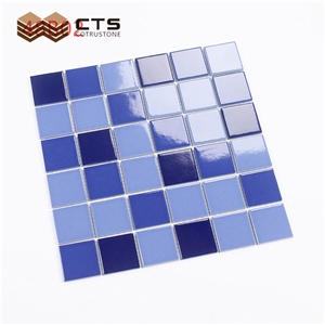 Swimming Pool Mosaic Porcelain Outdoor Floor Crystal Tiles