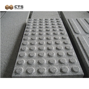 Blind Stone Paver G603 Granite Outside Road Customized Size Tactile Pavers
