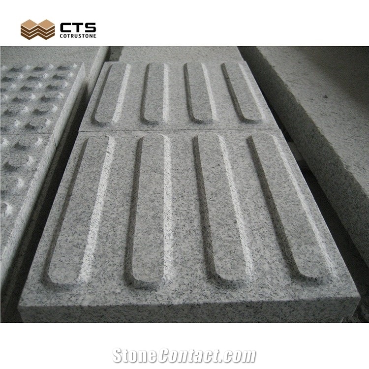 Blind Stone Paver G603 Granite Outside Road Customized Size Tactile Pavers