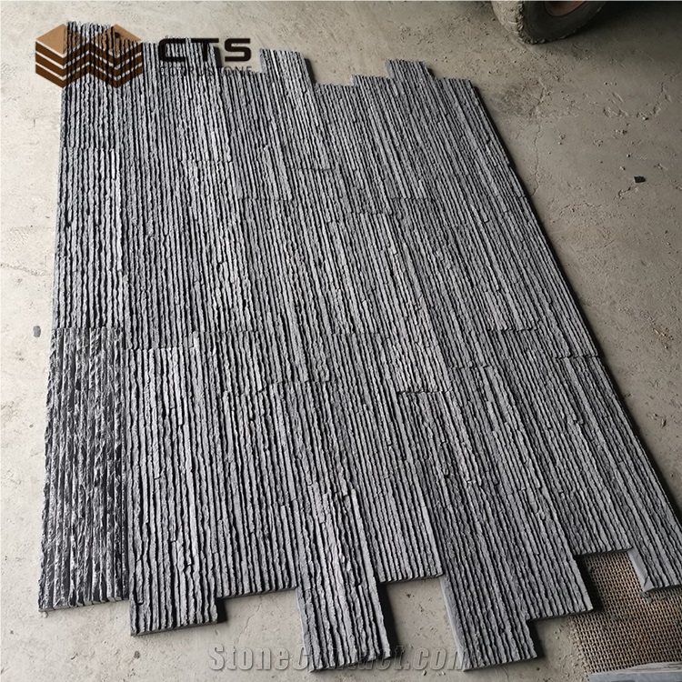 Grey Slate Culture Stone Cheap Nature Outside Cladding Wall