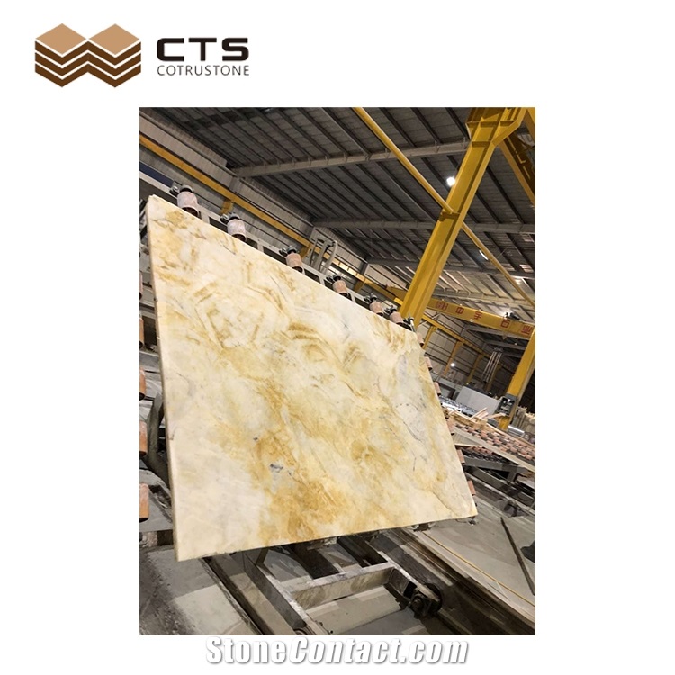 Wholesale Phoenix Jade Glossiness Onyx Slab Backwall Design