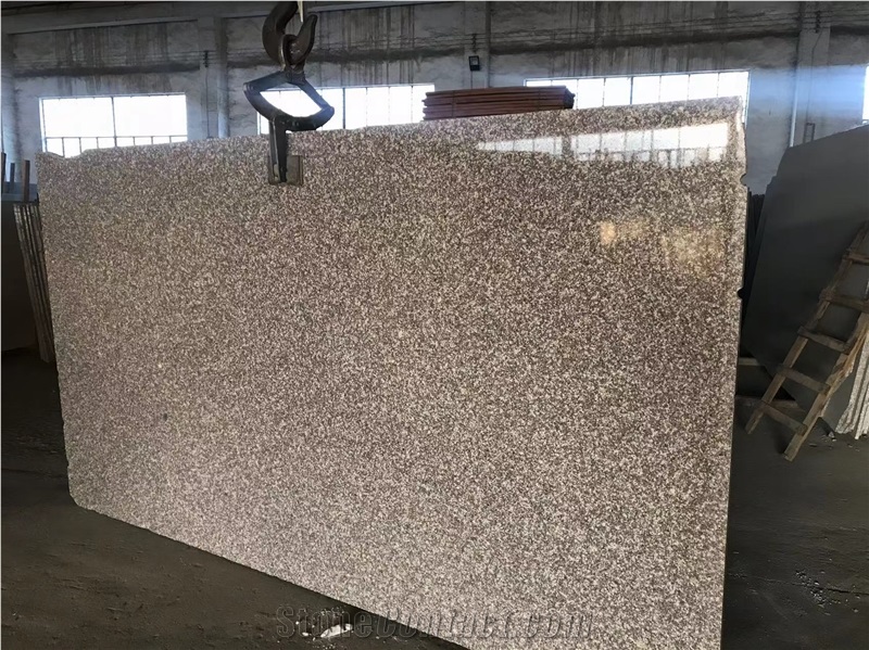 Chinese Luoyuan Red Granite Luna Pearl Granite Slabs