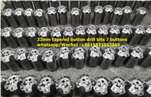 Drilling Head For Stone Quarry And Mining Drilling