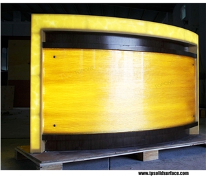 Customized Restaurant Nightclub Wine Led Bar Counter Design