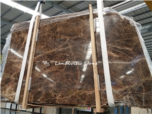 Chocolate Brown Onyx Slabs For Floor And Wall Panels