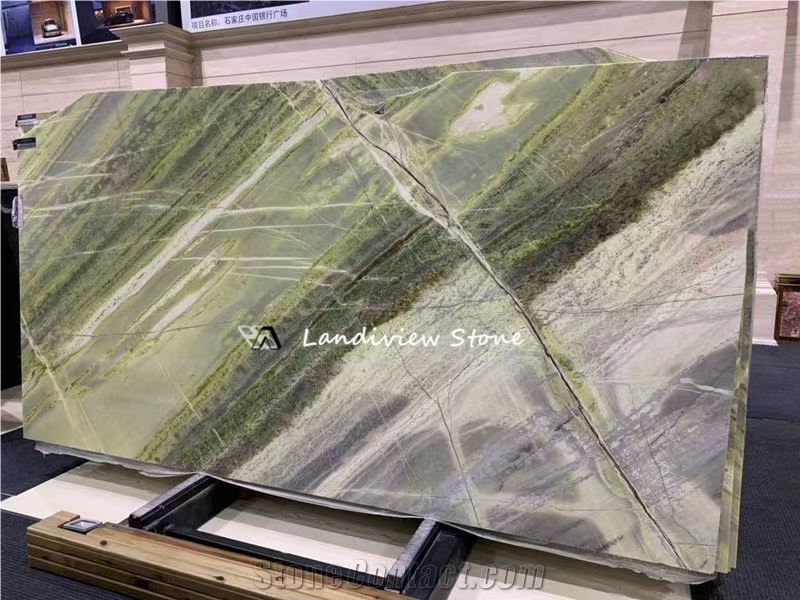 Connemara Green Marble Slabs For Wall And Floor