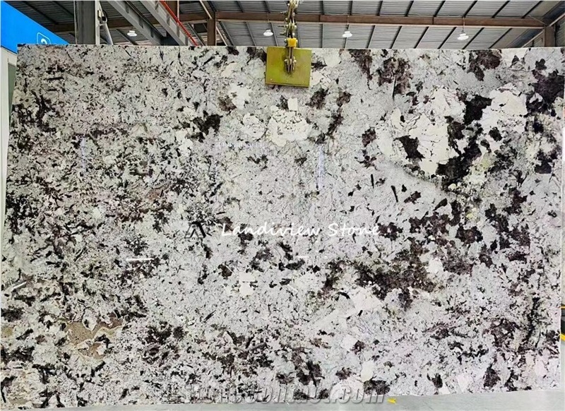 Delicatus White Granite Slabs For Wall And Floor