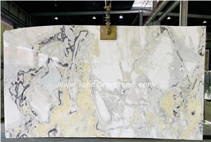 Dover White Oyster White Marble Slabs