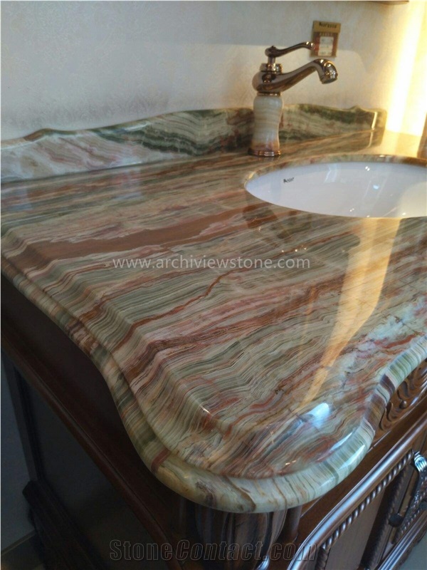 Onice Verde Smeraldo Bamboo Green Onyx Slabs
