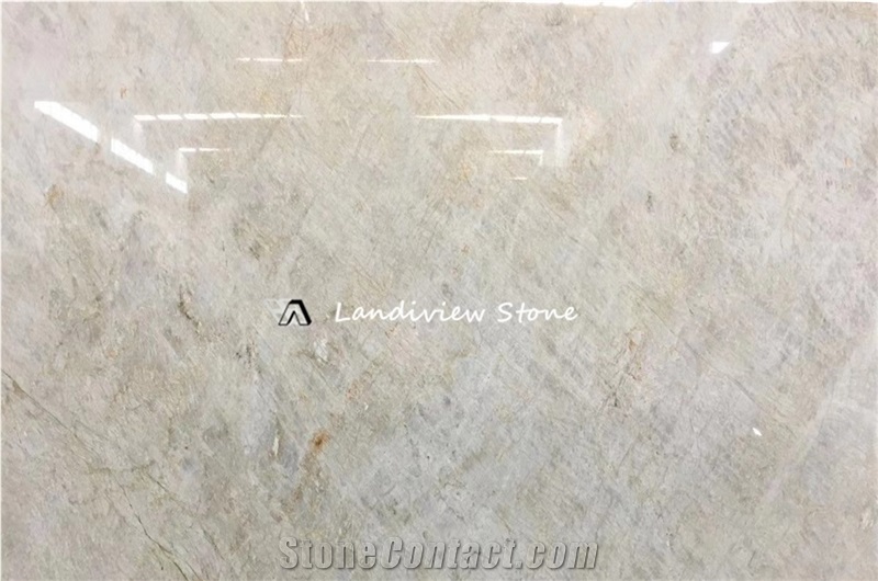 White Quartzite Taj Mahal Quartzite Slabs