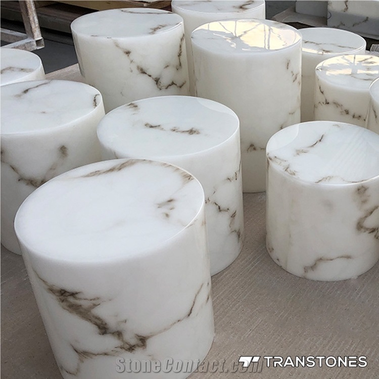 Artificial Alabaster Lightbox Pendant Lamp Wall Sconce