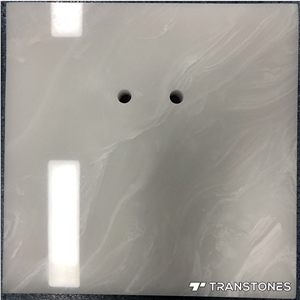 Onyx Look Panel Big Slabs White Alabaster Tiles