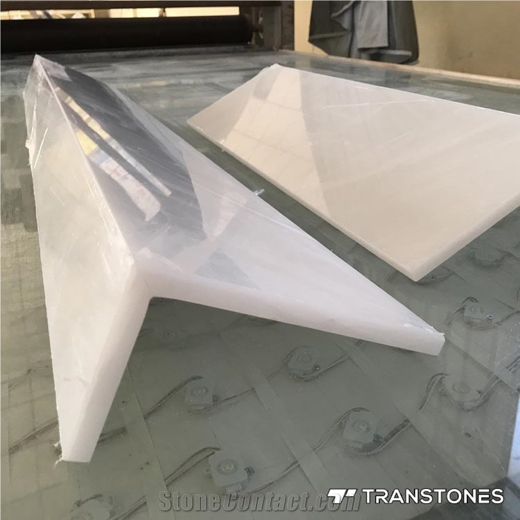 Onyx Look Panel Big Slabs White Alabaster Tiles