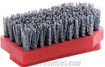 100Mm Diamond Round Brush For Leathering Granite Stone