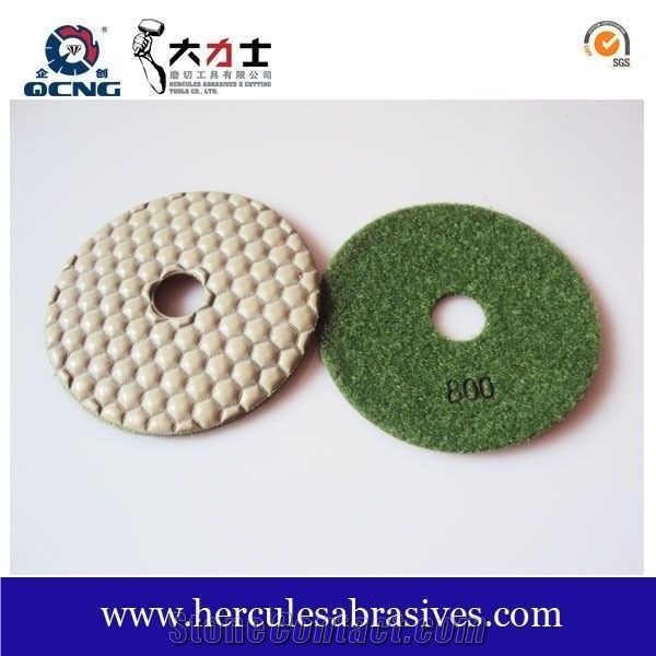 3 Steps Diamond Dry Polishing Pad For Granite