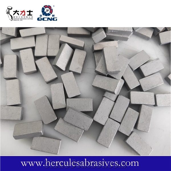 Diamond Blades For Gang Saw Frames Cutting Segments 430 Cm