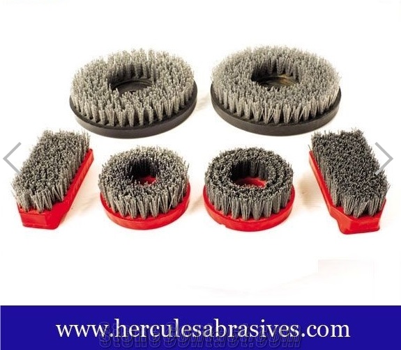 Fickert Diamond Grinding Brush To Gain Leather