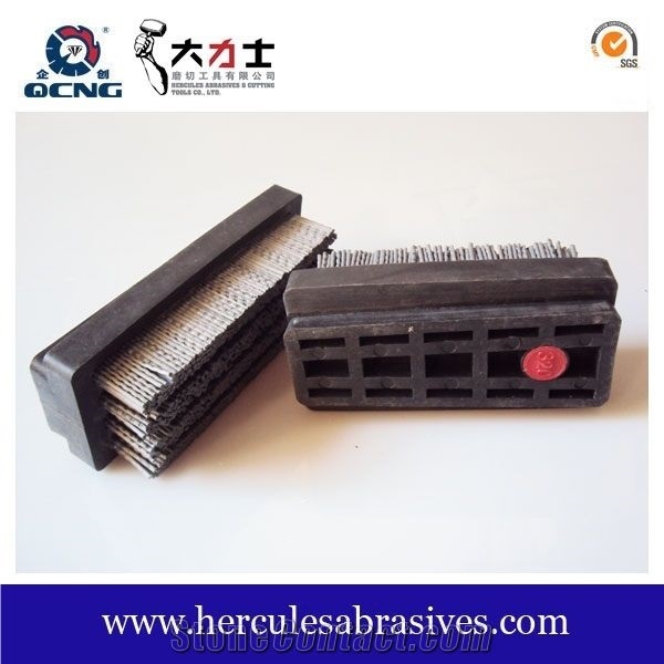 Fickert Diamond Grinding Brush To Gain Leather