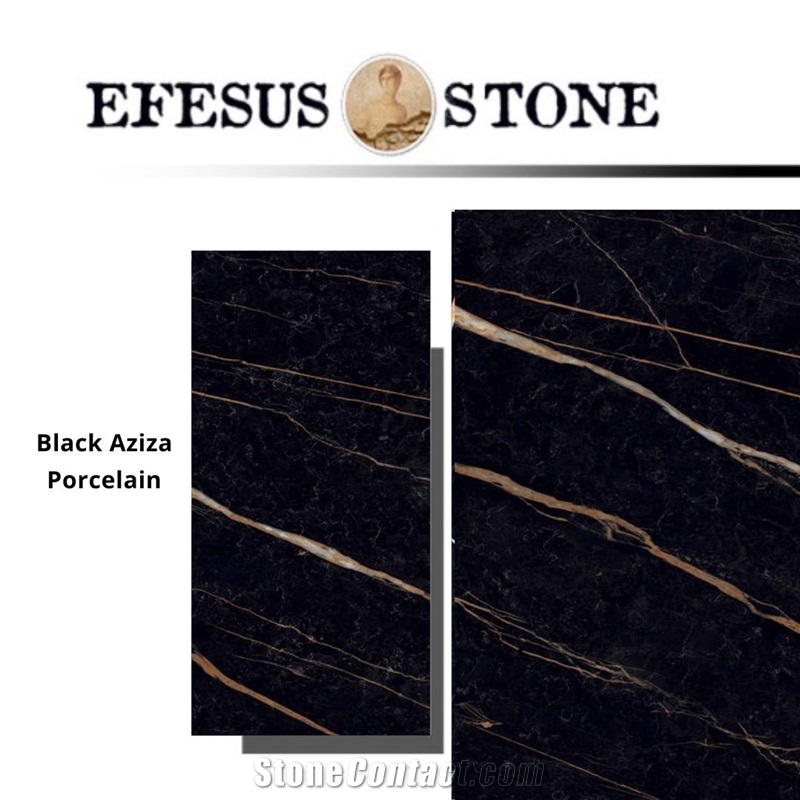 Black Aziza Porcelain Selection