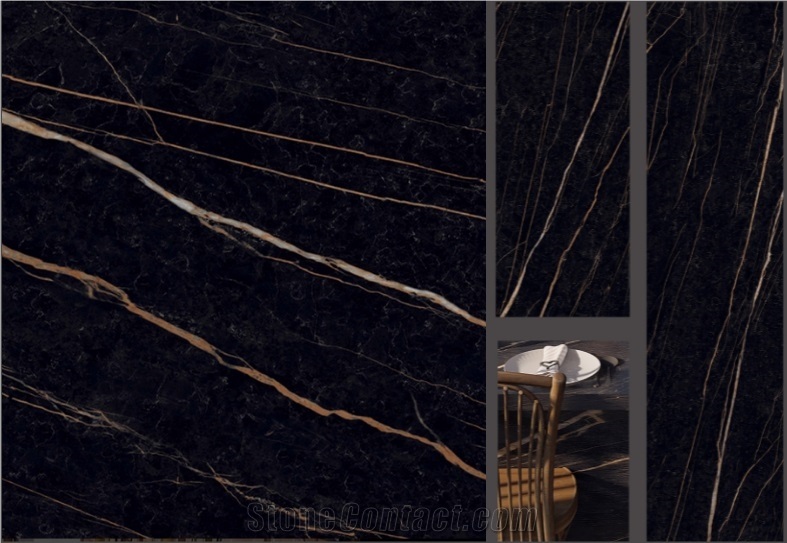 Black Aziza Porcelain Selection