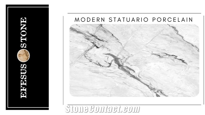 Modern Statuario Porcelain