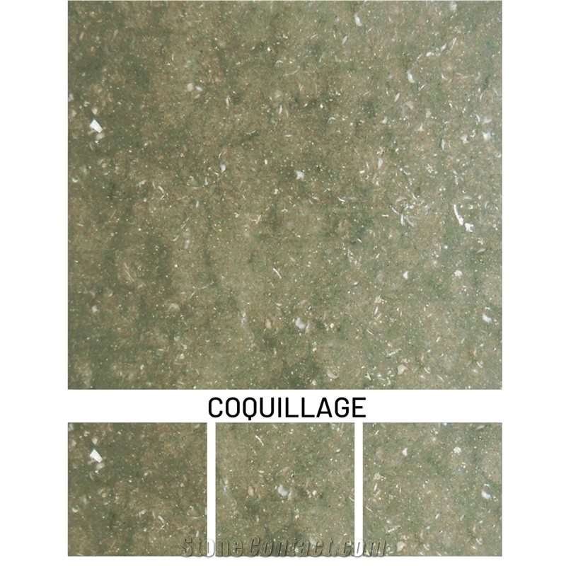 Sea Grass Limestone - Rustic Green Limestone Slabs
