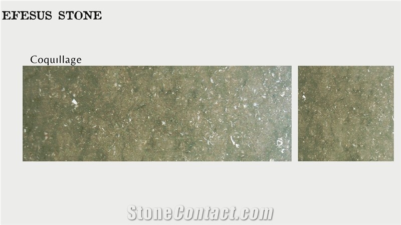Sea Grass Limestone - Rustic Green Limestone Slabs