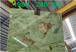 Afghan Dark Green Onyx Afghanistan Slab In China Market