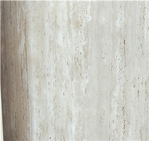 Classic Medium Denizli Turkey Light Beige Travertine Slab
