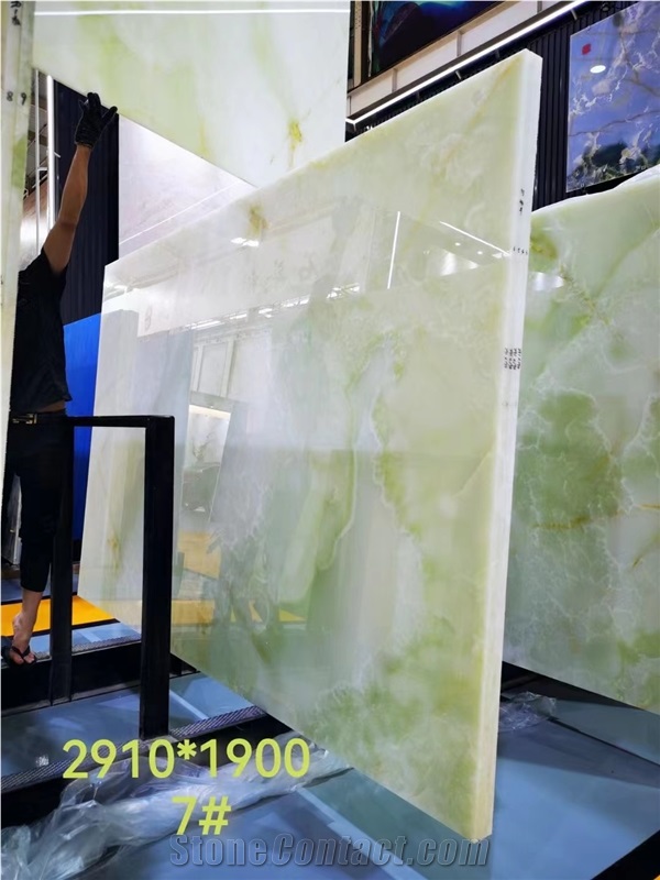 Jade Green Onyx Onice Verde Giada In China Market