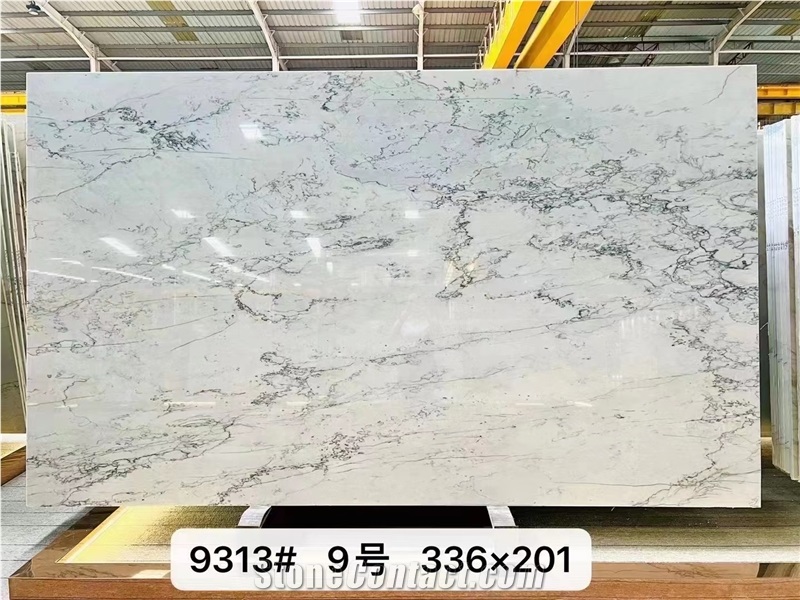 Olympia Blue Quartzite Slab Tile In China Stone Market