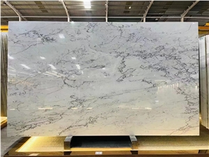 Olympia Blue Quartzite Slab Tile In China Stone Market
