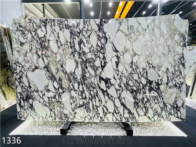 San Angelo Breccia Vagli Violetta Lilac Marble Slab