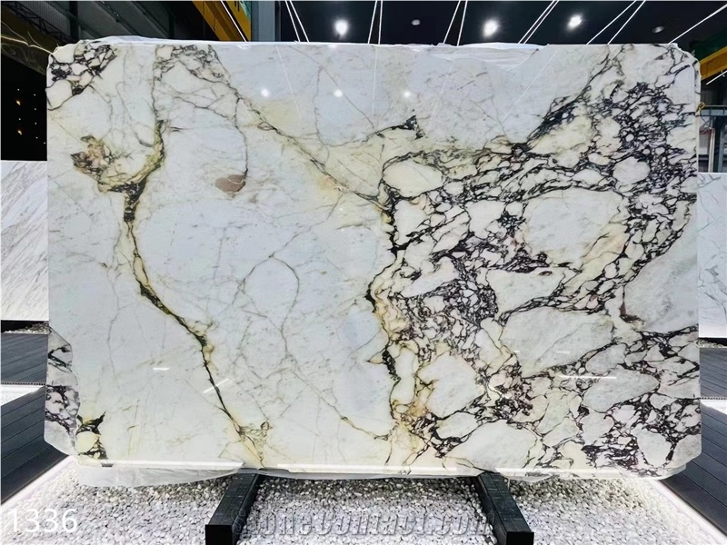 San Angelo Breccia Vagli Violetta Lilac Marble Slab