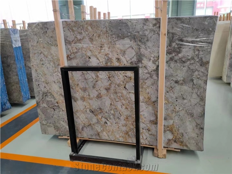 Turkey Dora Gold Marble Spider Could Versace Slab Wall Tile