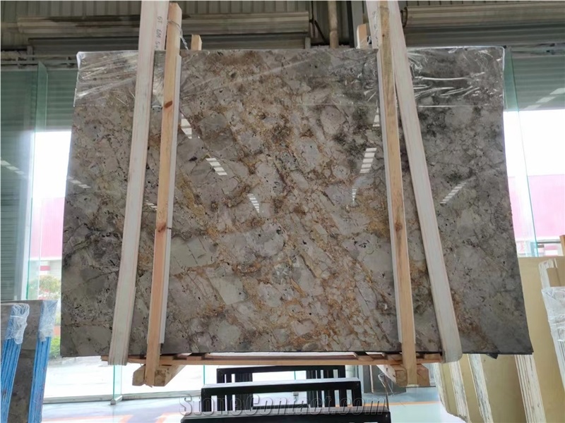 Turkey Dora Gold Marble Spider Could Versace Slab Wall Tile