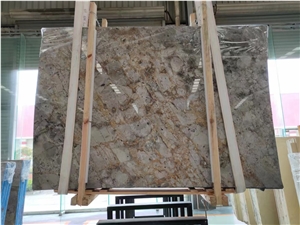 Turkey Dora Gold Marble Spider Could Versace Slab Wall Tile