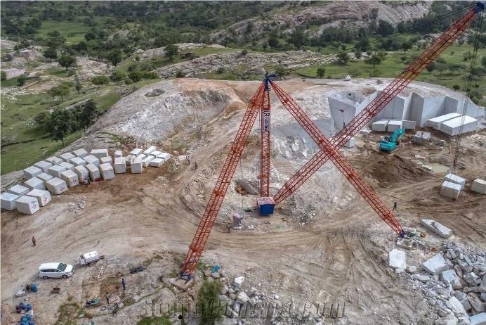 Terra Azul Granite- Blue Flower Granite Quarry
