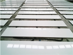 Goldtop Stone OEM/ODM Super White Quartz Big Slab