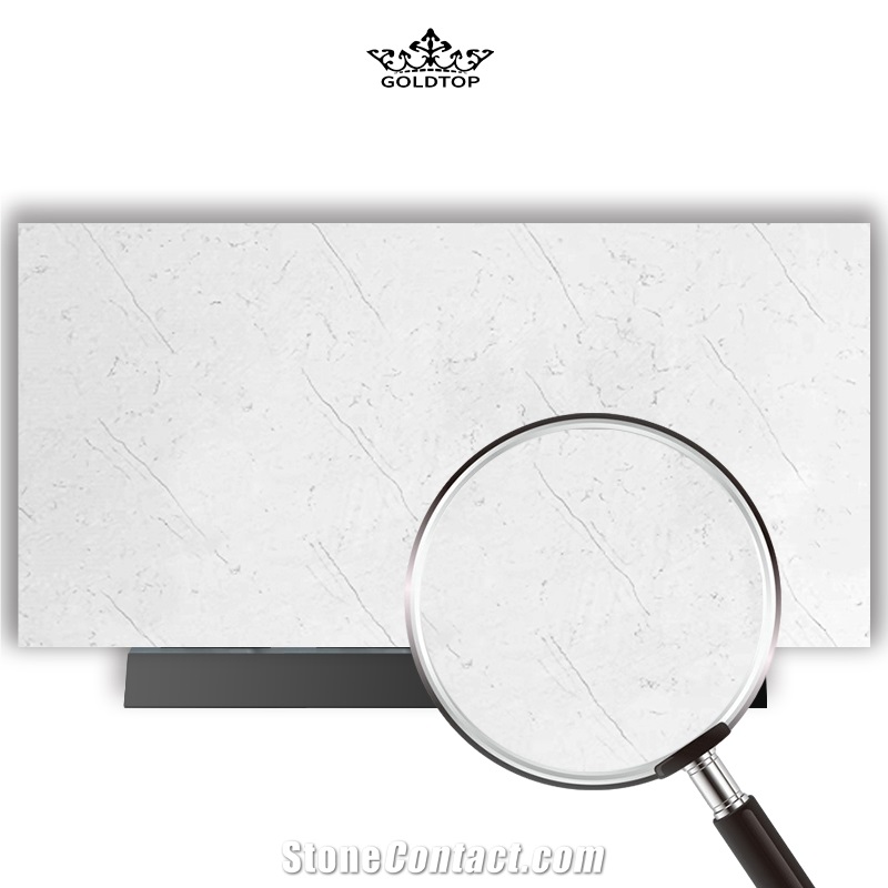 Hot Sale Artificial Stone Carrara Quartz Decorative Stone