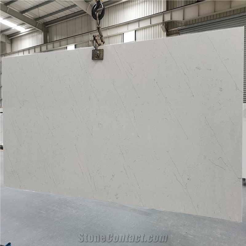 Hot Sale Artificial Stone Carrara Quartz Decorative Stone