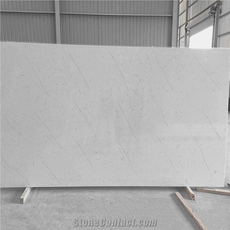 Hot Sale Artificial Stone Carrara Quartz Decorative Stone