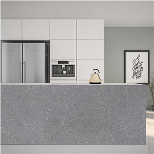 Hot Selling Artificial Stone Grey Quartz Slab