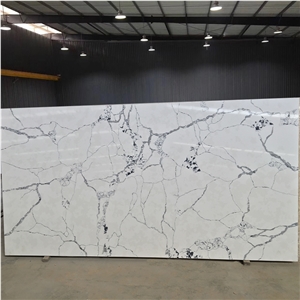 New Design Artificial Stone Calacatta Gold Quartz Slabs